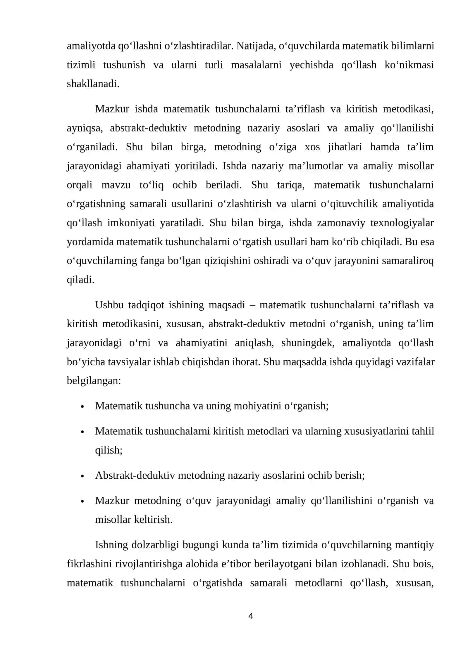 Matematik Tushunchalarni Ta'riflash Metodikasi 4