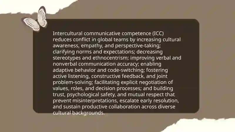 Intercultural communication competence (ICC) 4