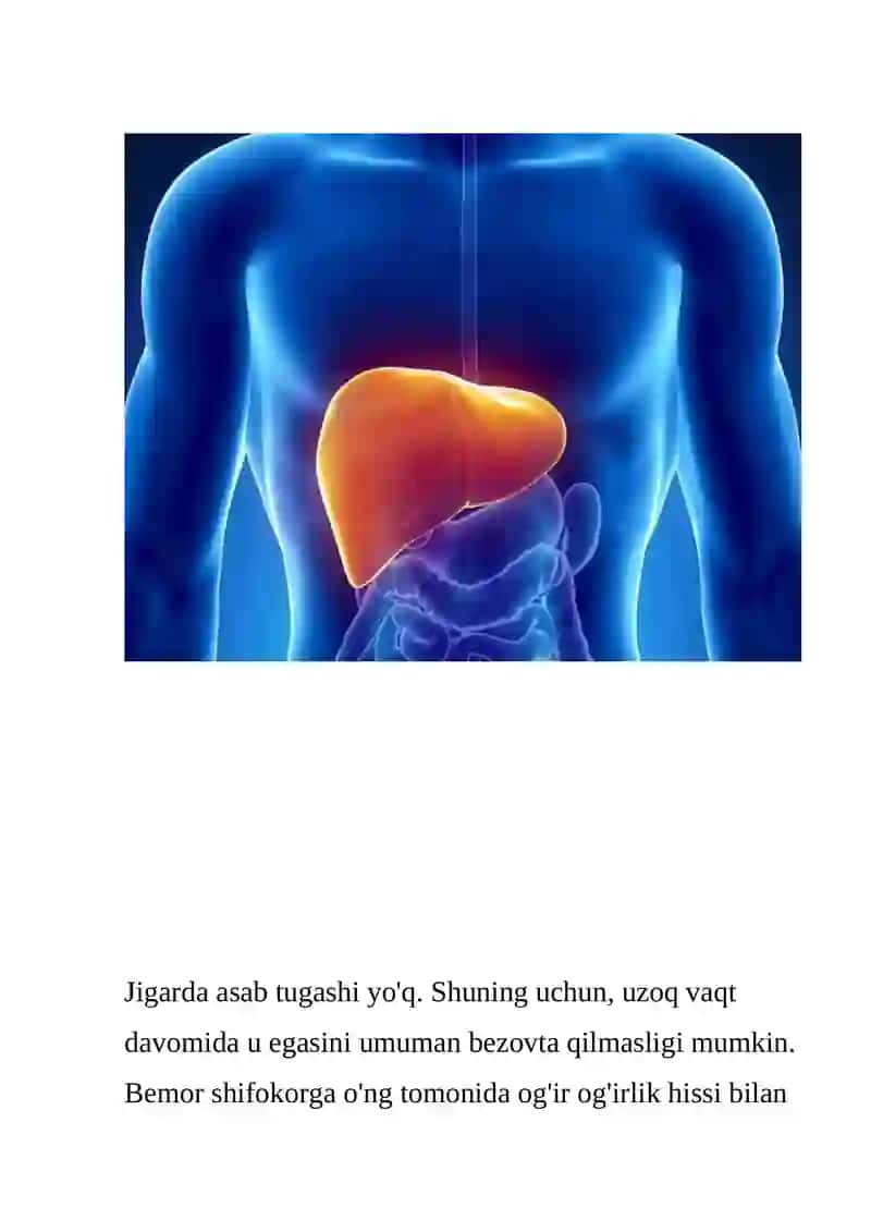 Jigar faoliyatiga ta’ir ko’rsatuvchi vositalar 4