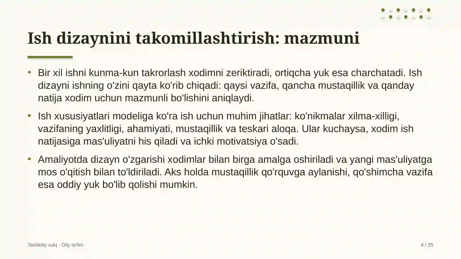 rangli metallurgiyada ish dizaynini takomillashtirish 2614 4