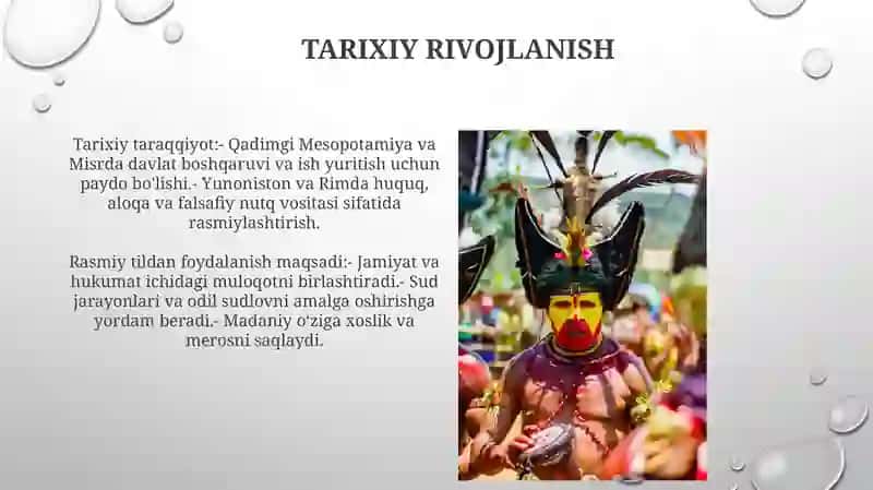Davlat Tilida Ish Yuritish Faninig Maqsad Va Vazifalari 4