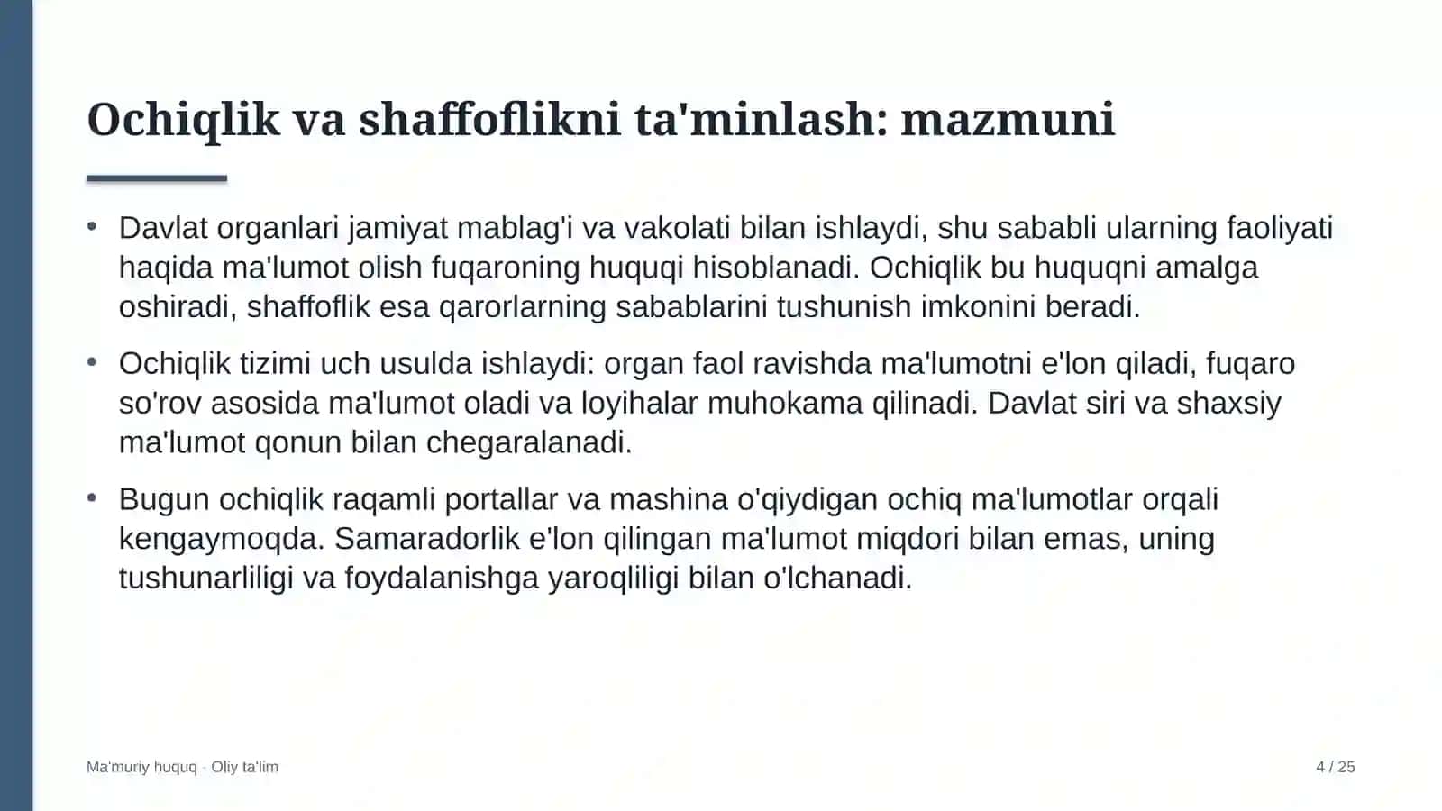 yog'ochni qayta ishlash korxonalarida ochiqlik va shaffoflikni ta'minlash 8065 4