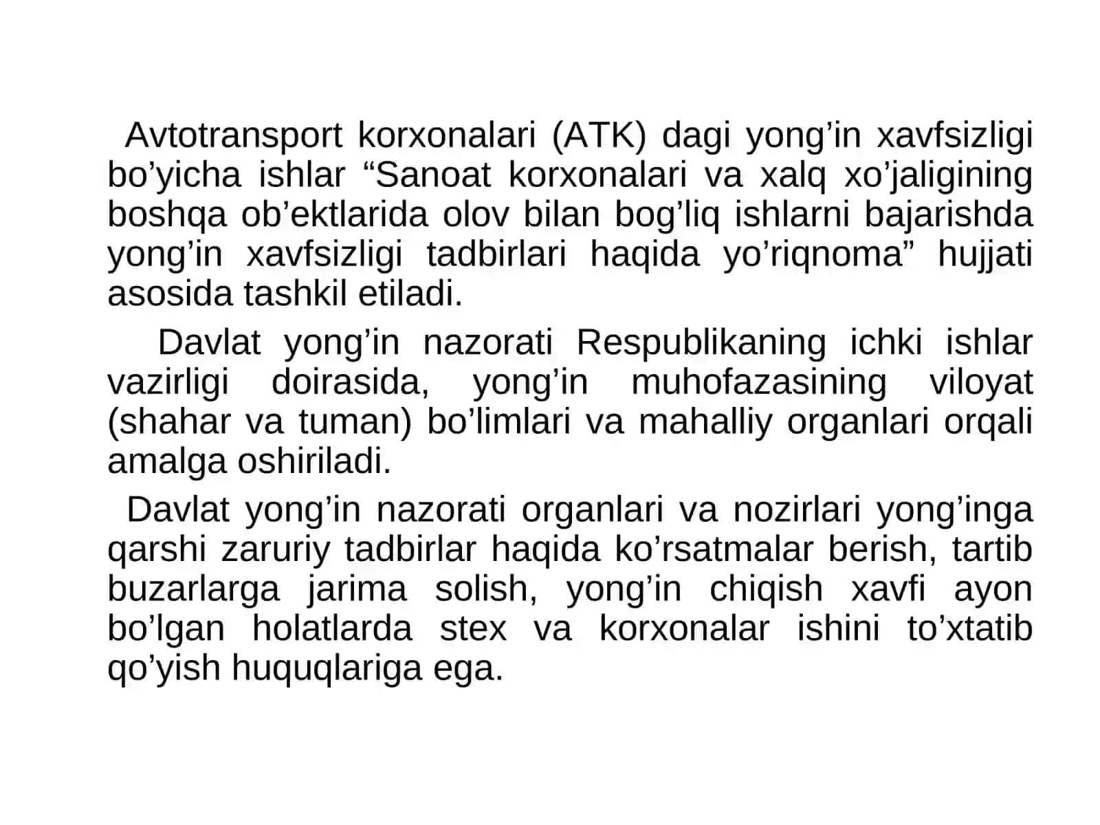 MA’RUZAATK, AS, SMlarda yong’in xavfsizligi 4