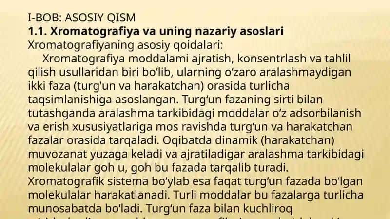 Yupqa qavatli  xromatografiya 4
