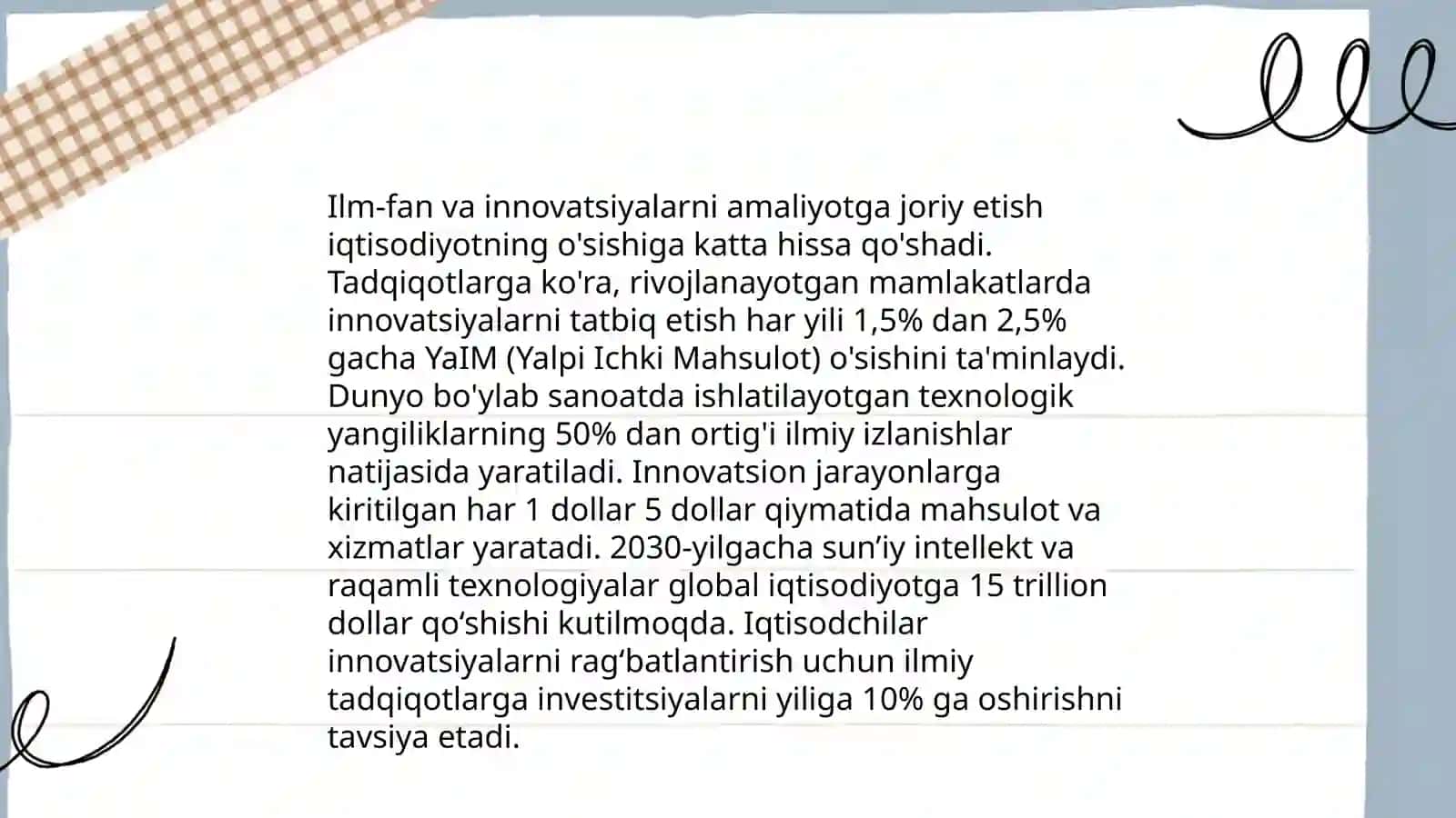 Ilmiy tadqiqotlarning joriy etilish samarasi 4
