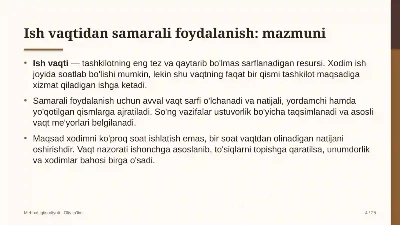 organik dehqonchilikda ish vaqtidan samarali foydalanishni ta'minlash 9743 4