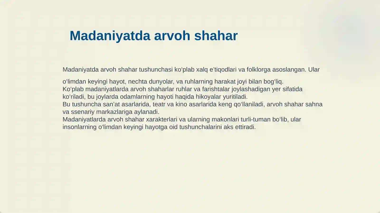 Arvoh Shahar 4