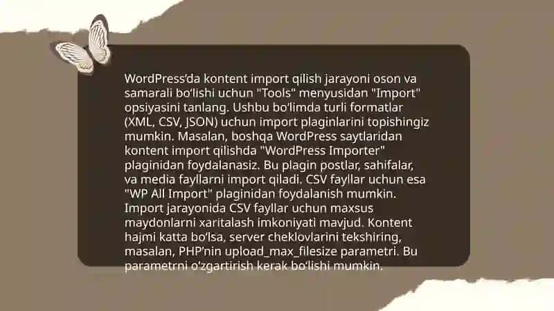 Menyu yaratish CMS Word Press yordamida 4