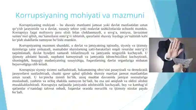 Korrupsiyaning Mohiyati va Uning Oqibatlari 4