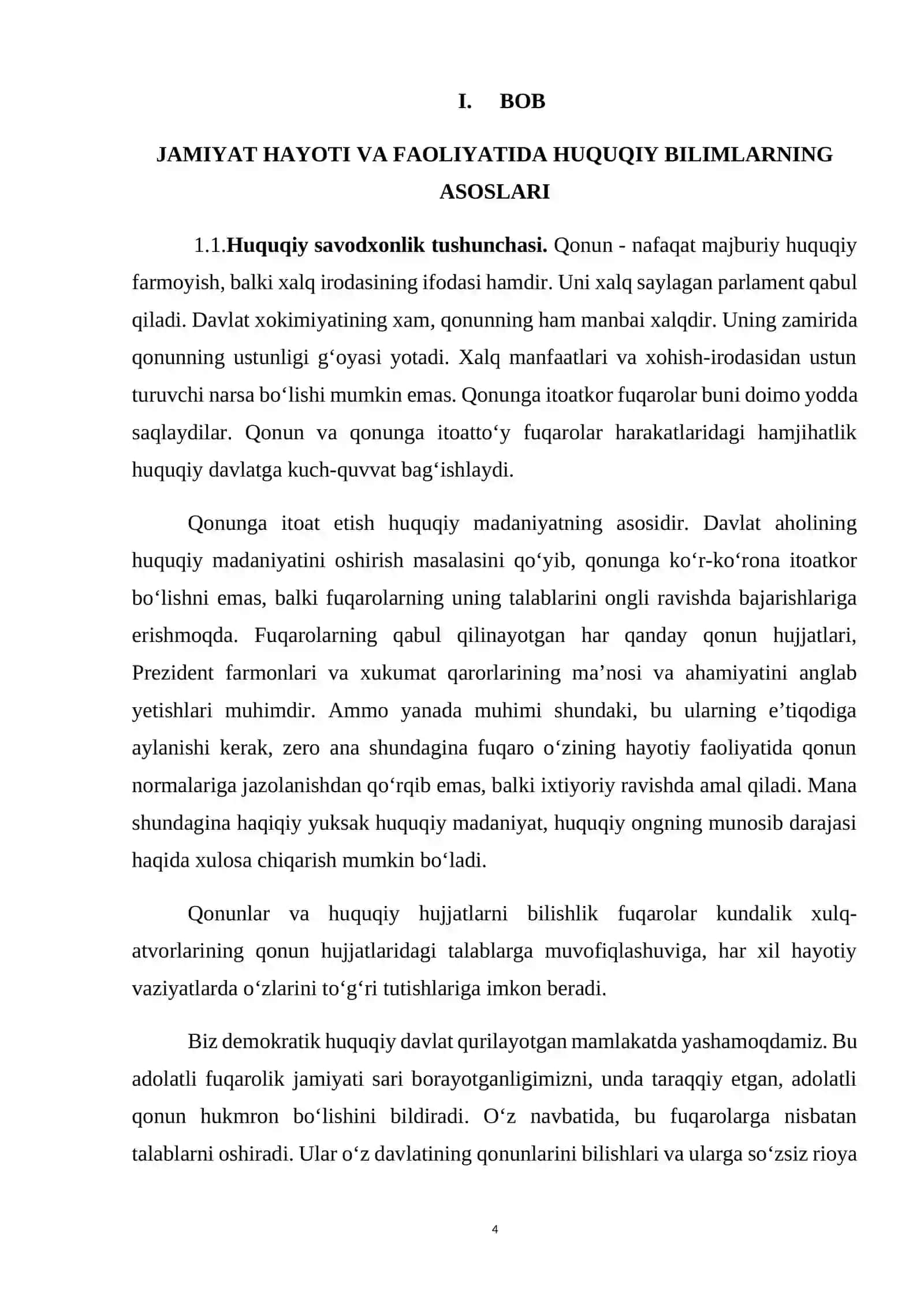 Huquqiy savodxonlik- huquqiy madaniyat asosi 4