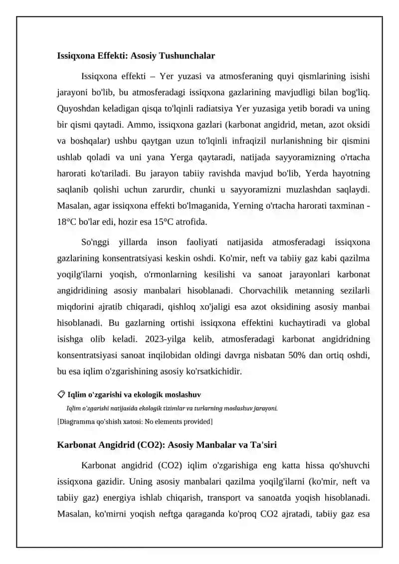 Iqlim o'zgarishi va ekologik moslashuv 4