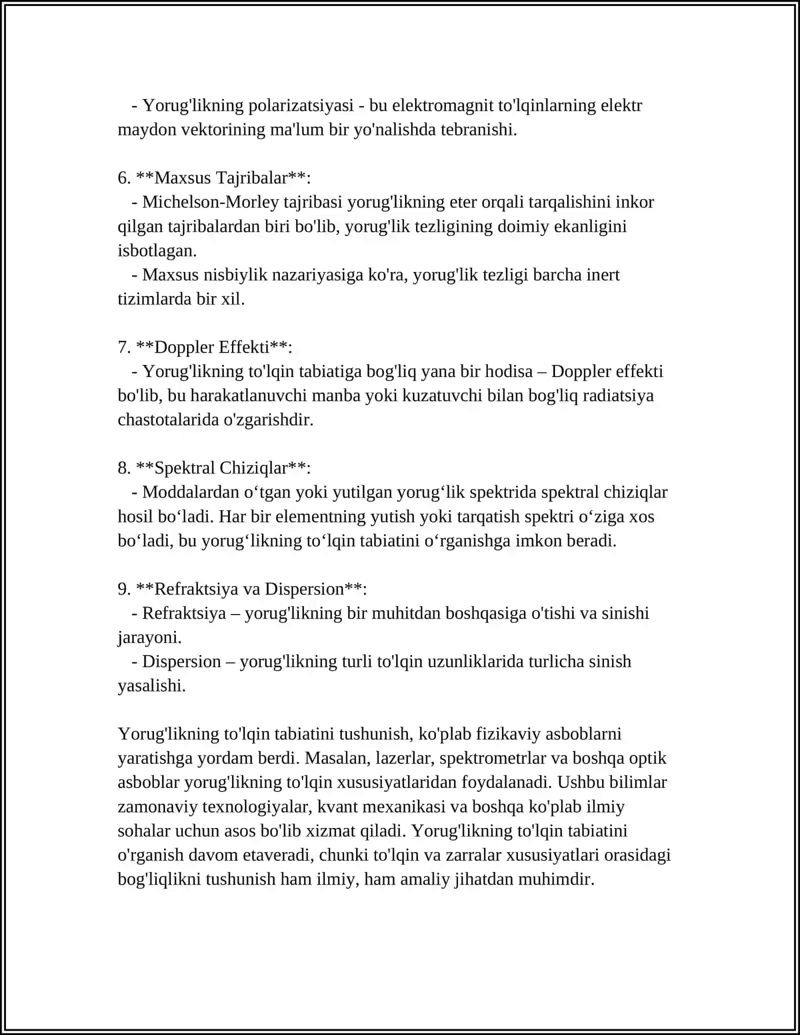 YORITGICH INTERFERENTIYASI 4