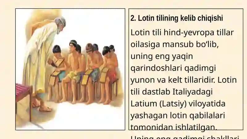 Lotin tili tarixi 4