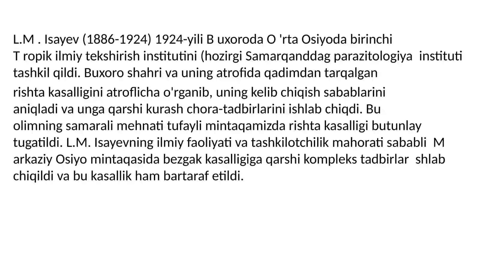 Mikrobiologiya modulini rivojlanishiga hissa qoʻshgan oʻzbekistonlik yetakchi olimlar 4