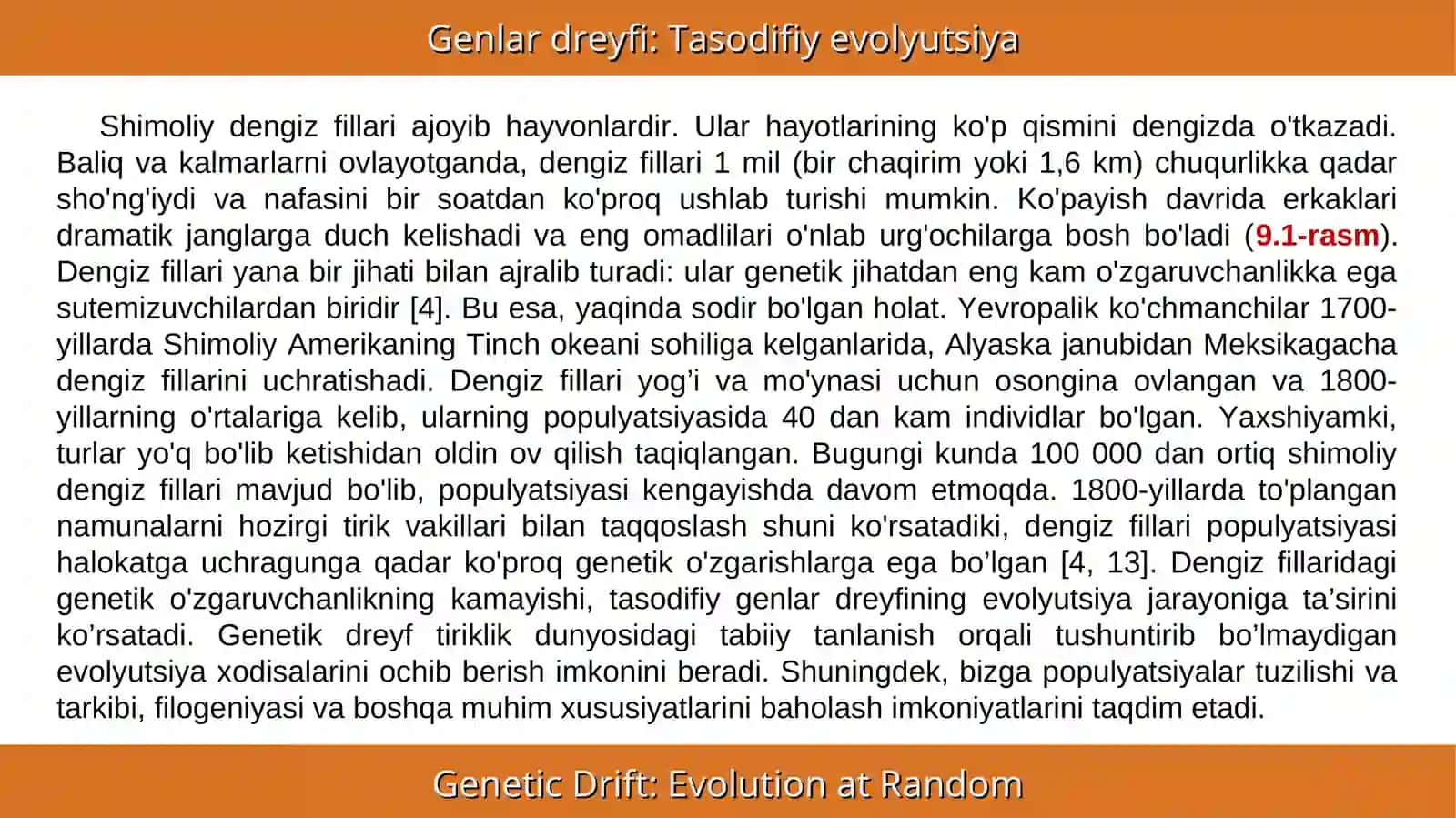 Shimoliy dengiz filining urg'ochilari 4