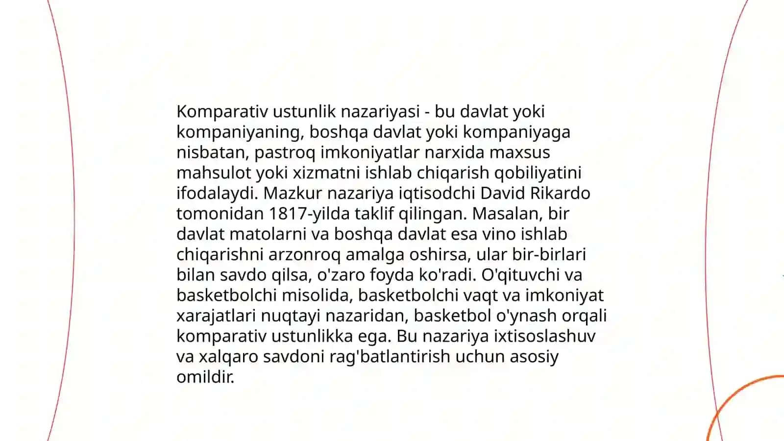 Xalqaro savdo nazariyalari 4