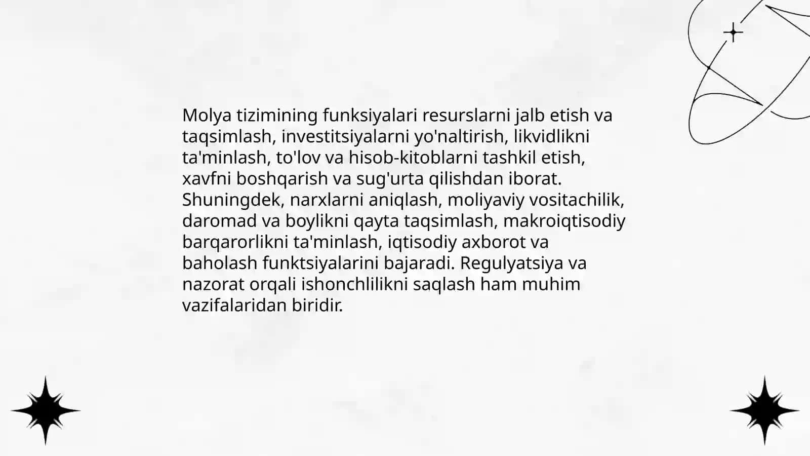 Moliya tizimi 4