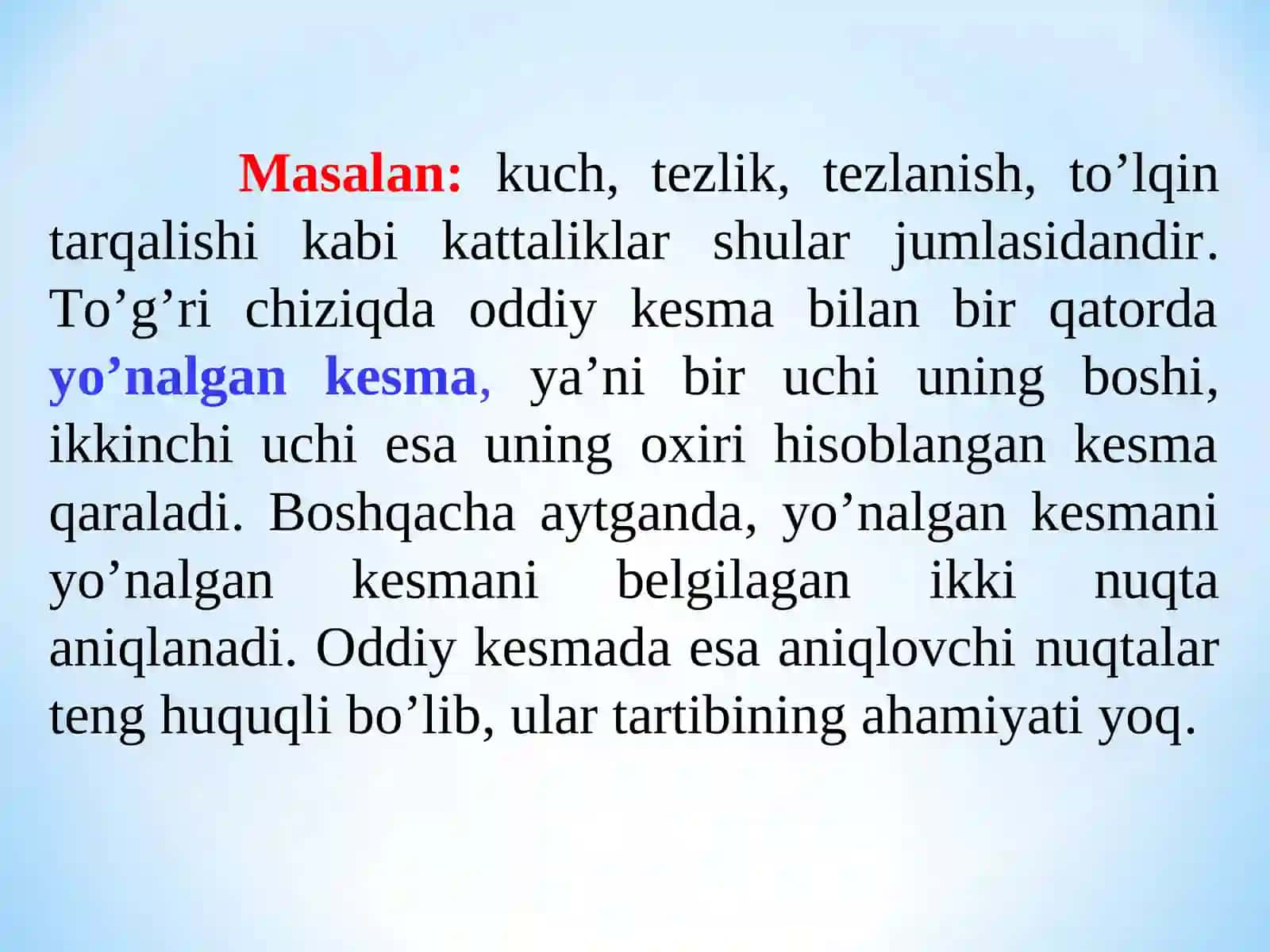 Vektorlar haqida 4