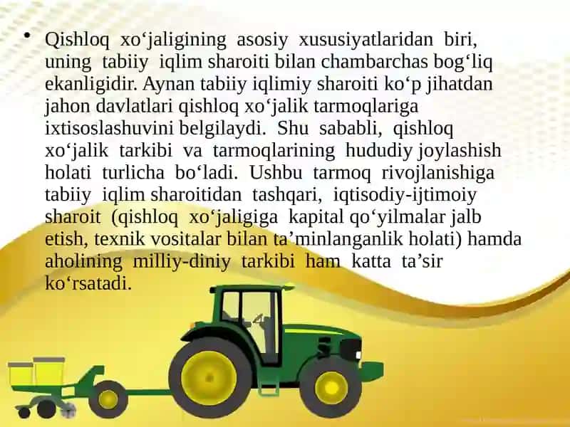 Qishloqxo‘jaligi geografiyasi 4