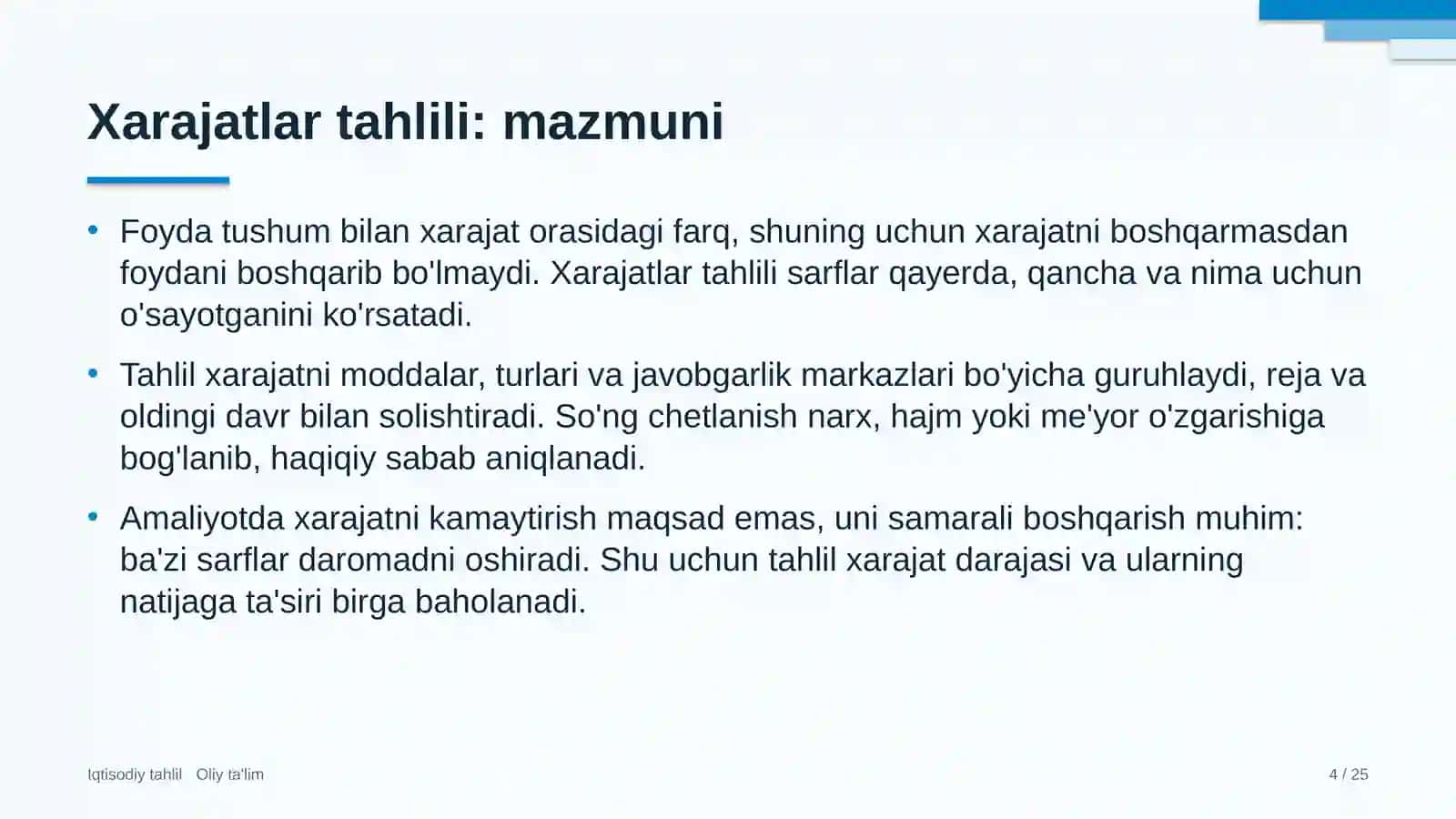 tez tibbiy yordam xizmatida xarajatlar tahlili 9224 4