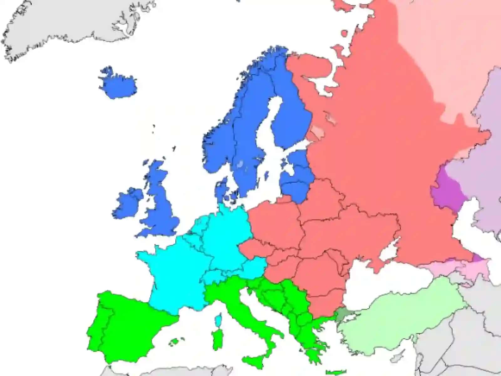 YEVROPA SUBREGIONLARI 4