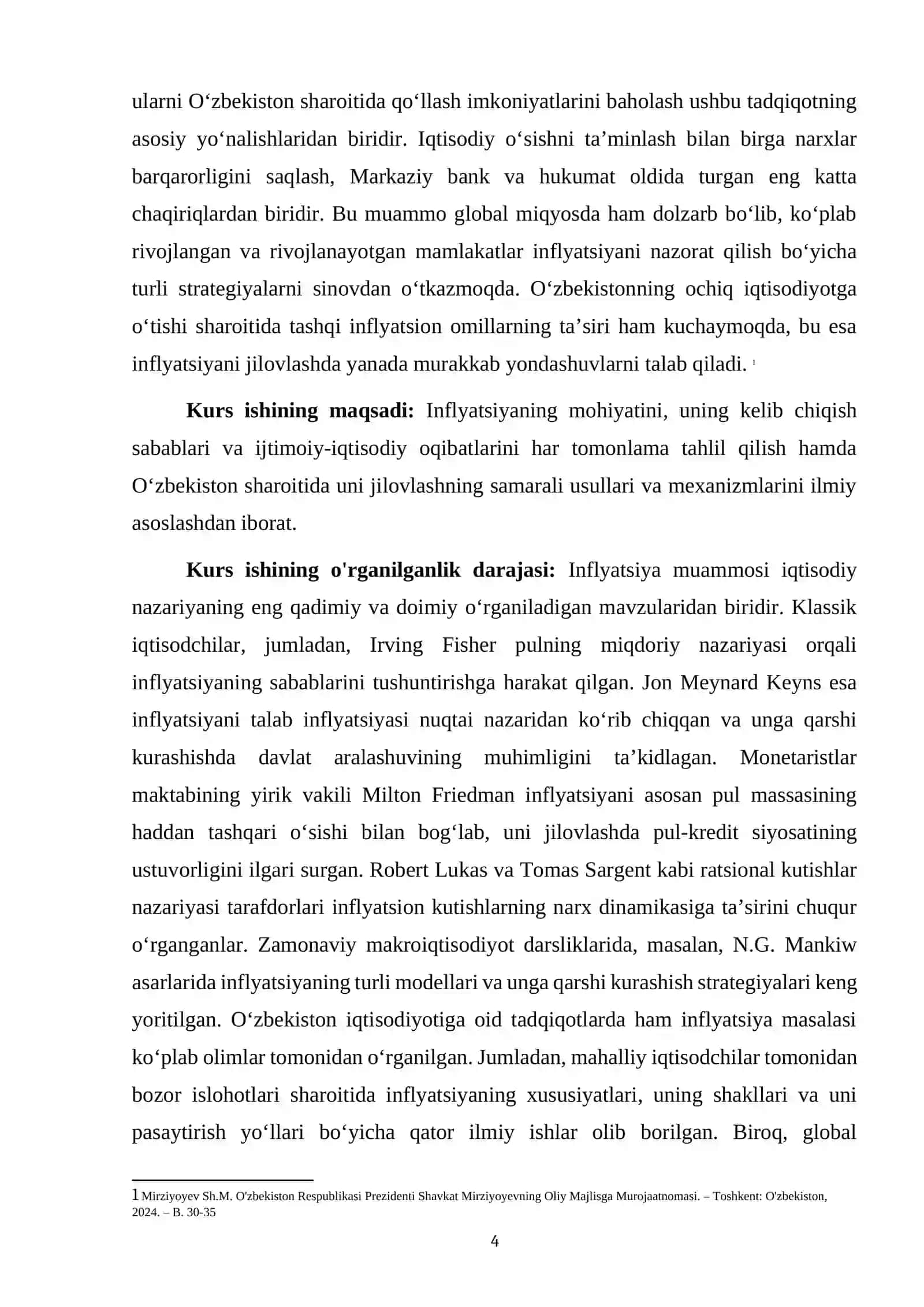 PULNING QADRSIZLANISHI (INFLYATSIYA) VA UNI JILOVLASH USULLARI 4