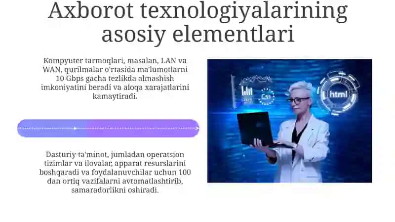 Axborot texnologiyalari va uning mohiyati 4