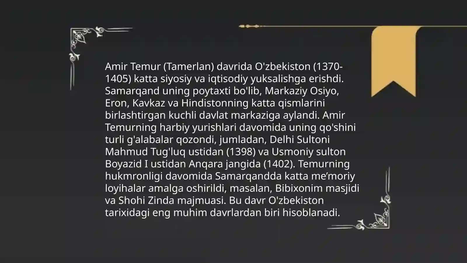 O'zbekiston milliy tarixi 4