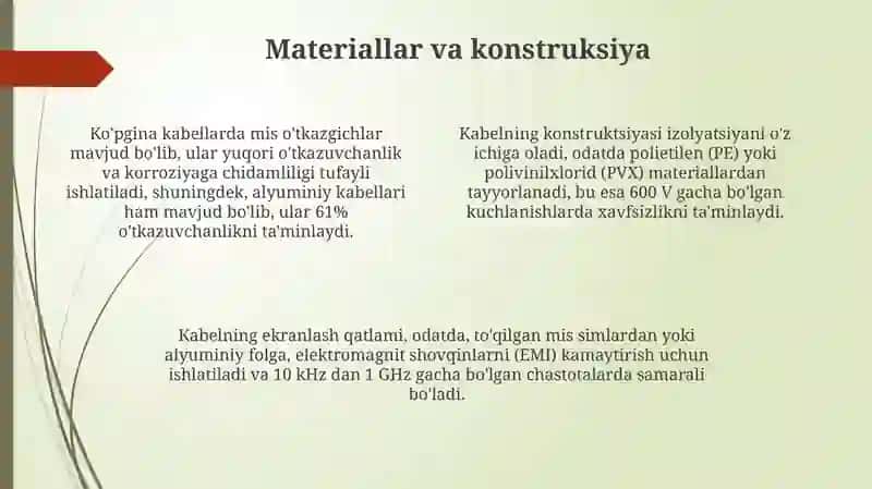 Kabel moyi 4