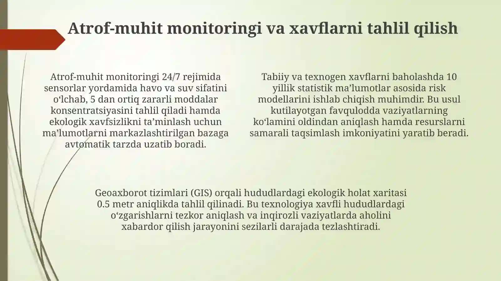 Ekologik xavfsizlik va favqulodda vaziyatlarga tayyorgarlik 4