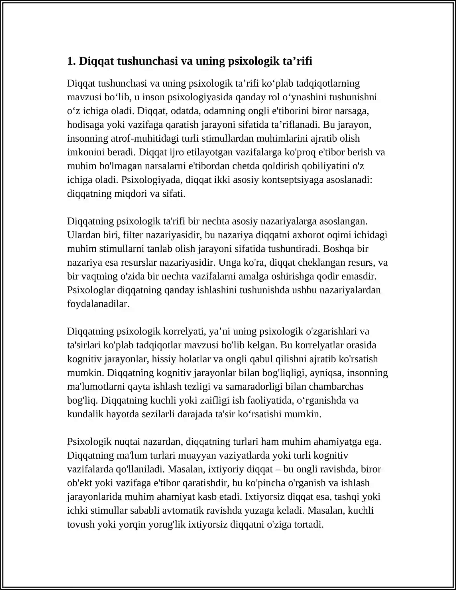 DIQQAT HAQIDA TUSHUNCHALARNI VA UNING NERV- FIZIOLOGIK ASOSLARI 4