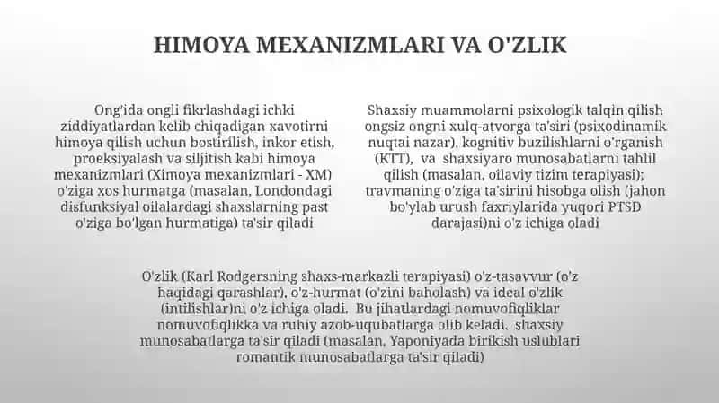 Pisixologiyada shahs muammosining talqin etilishi 4