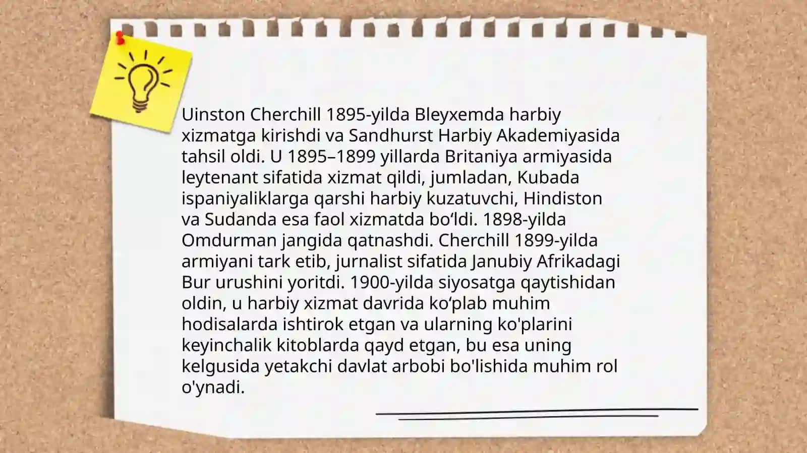 Uinston Leonard Cherchil hayoti 4