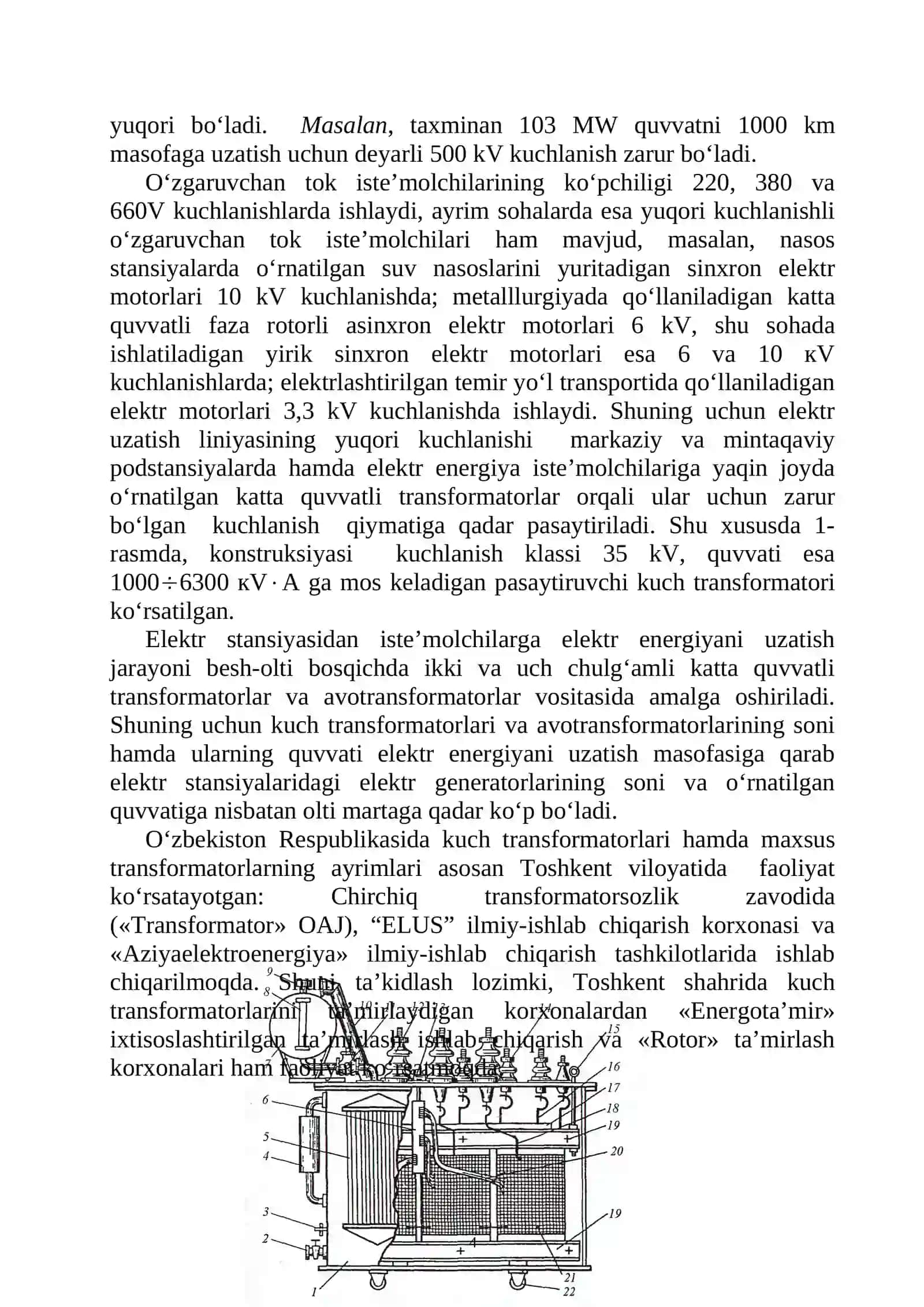 Elеktr mashinalari transformatorlar qismi bo‘yicha dasturlash loyihasini tuzish 4