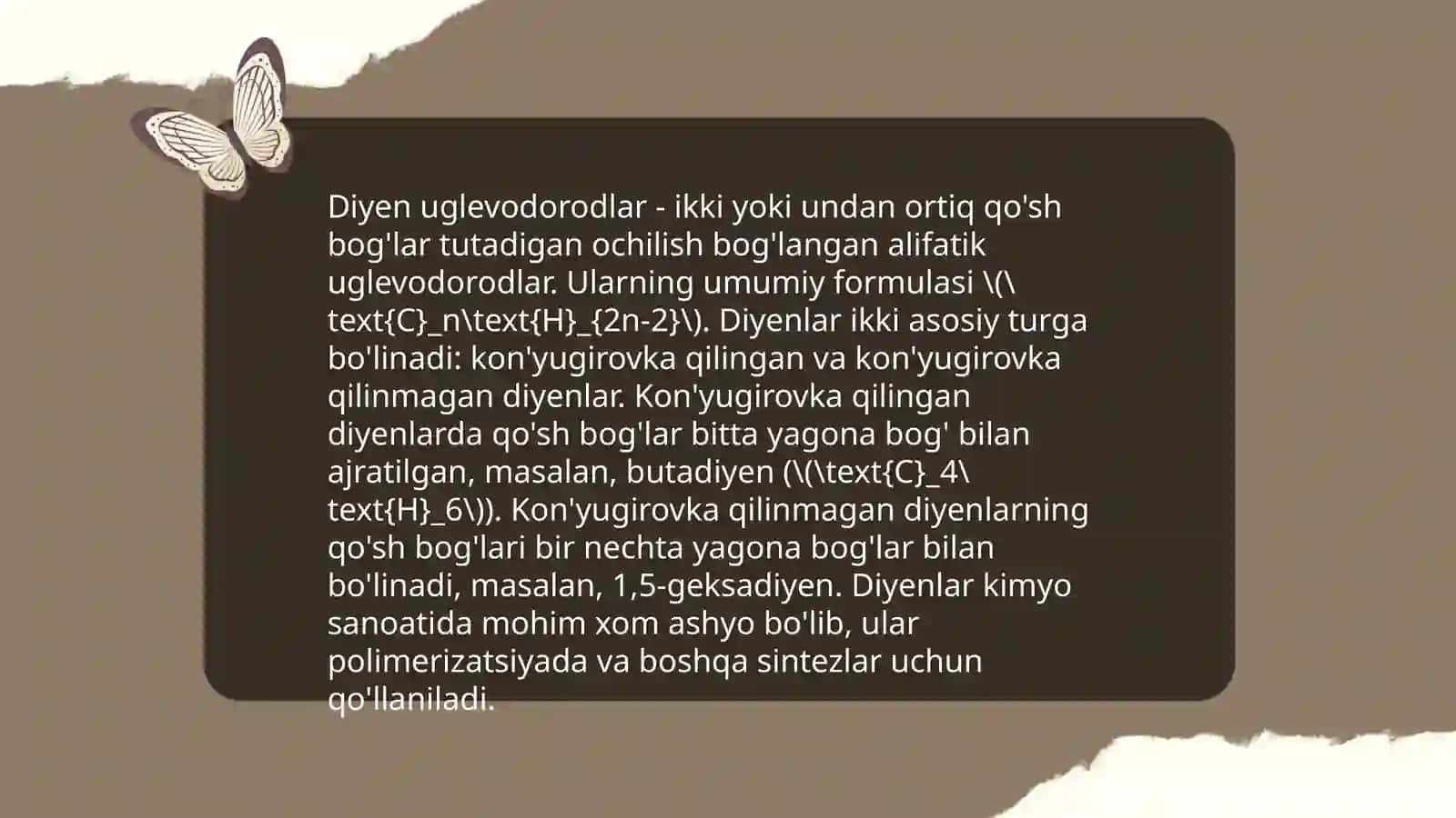 Diyen uglevodorodlar 4