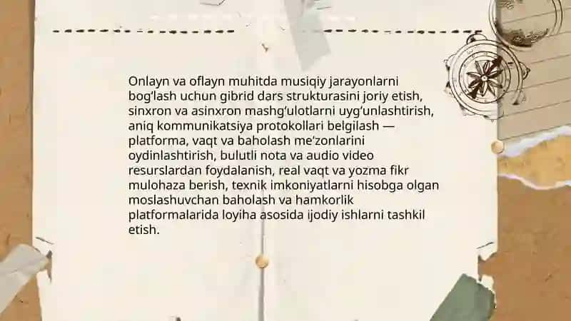 Musiqa darslarida texnalogiyalar asosida samarali muloqotni tashkil etish 4