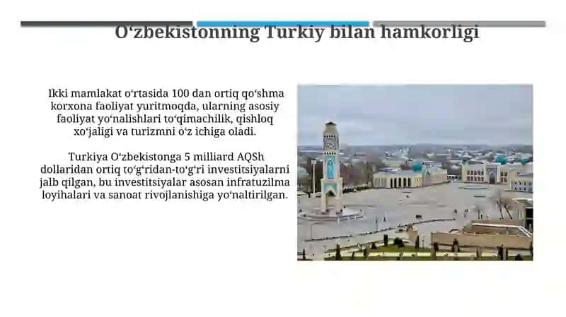 Oʻzbekistonning Janubiy Koreya bilan hamkorligi 4