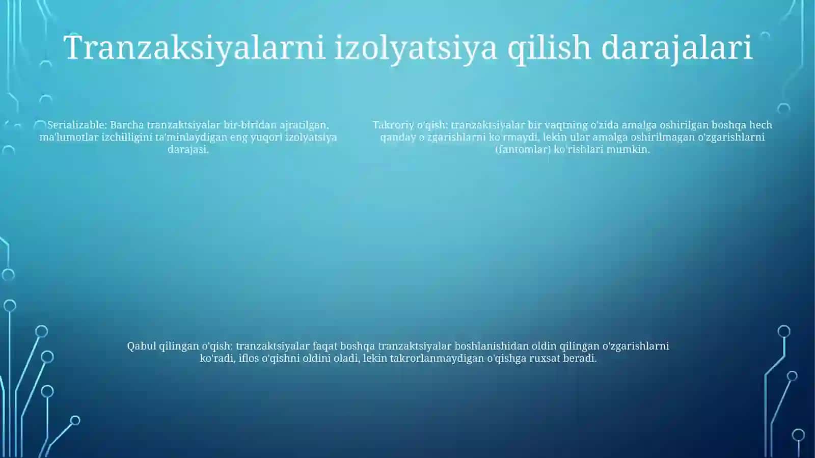 Bitimlar 4