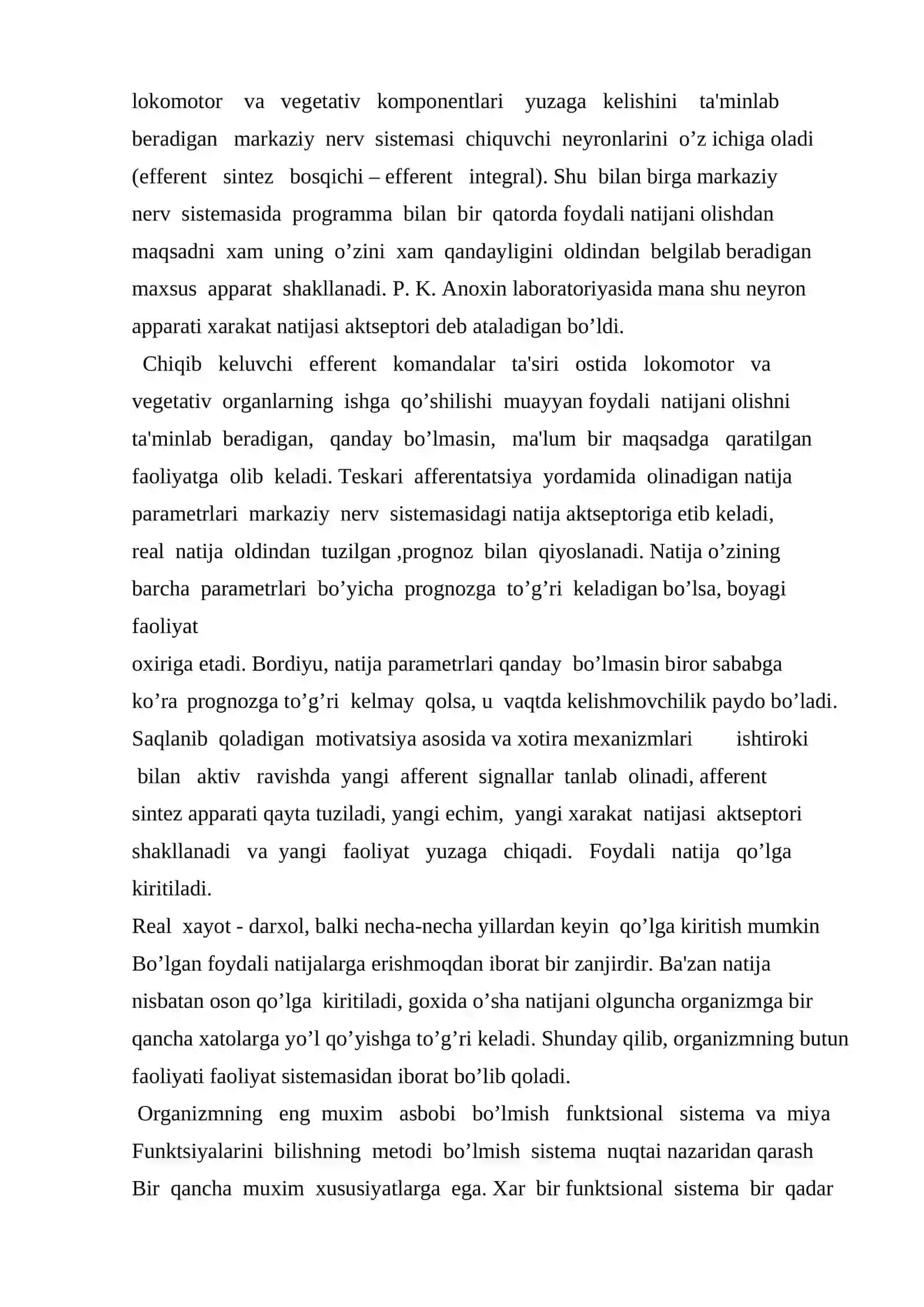 Funktsional tizim.o’z-o’zini boshqarish 4