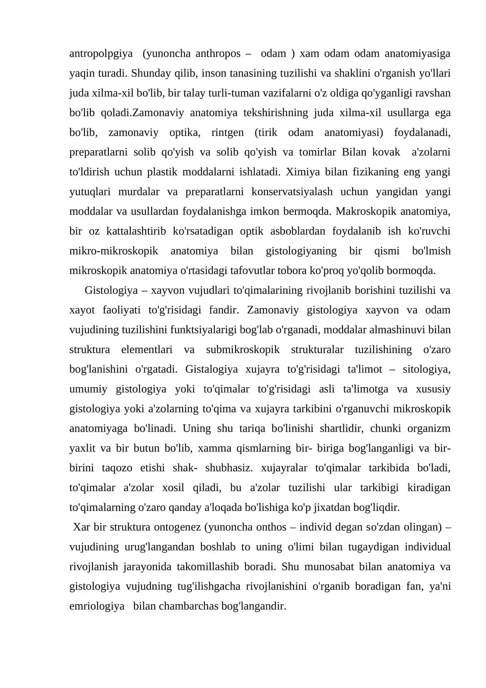 Tibbiy fanlar asosi fanining mazmuni va vazifalari, usullari, qisqacha tarixi 4