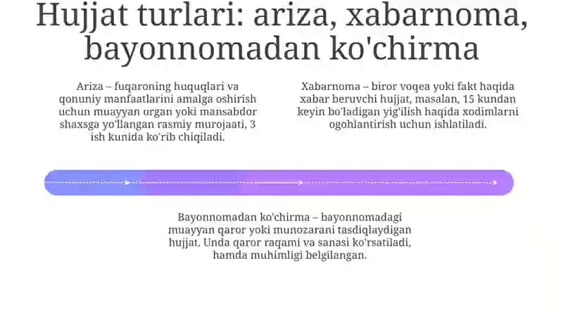 Ma'lumot va axborot hujjatlari 4