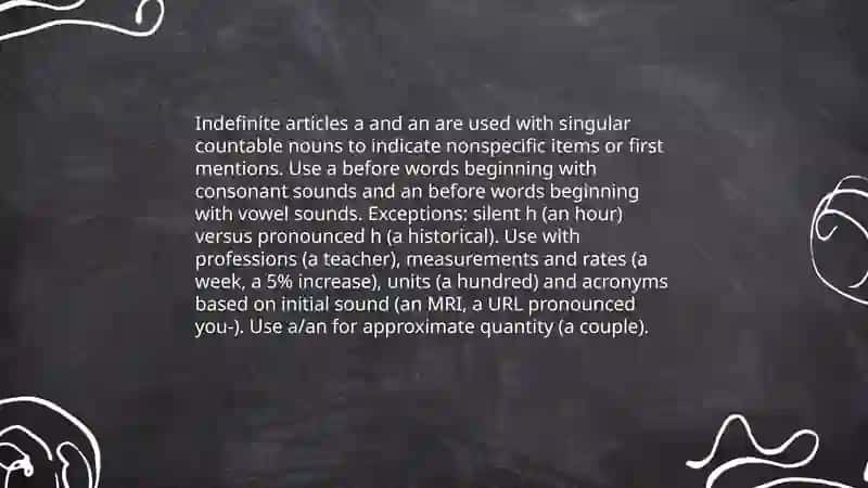 Articles in English: grammar and usage 4