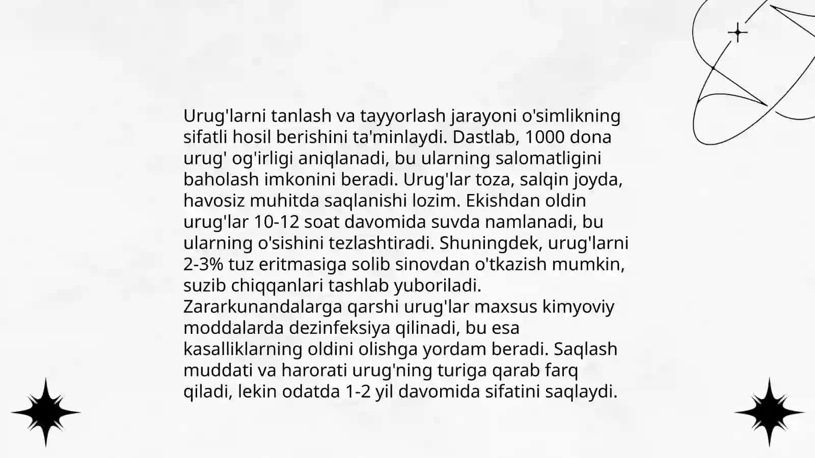 Agrotexnik talablar tizimi 4