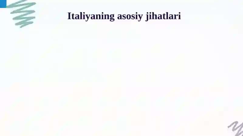 Italiya  xorijiy investitsiyalar taqdimot 4