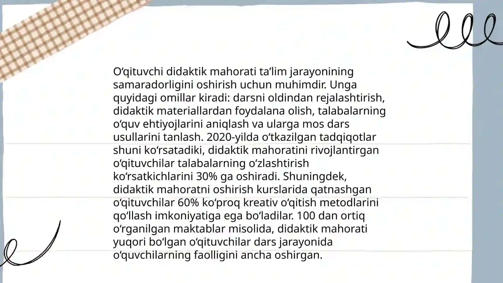 Pedagogik mahorat haqida tushuncha 4