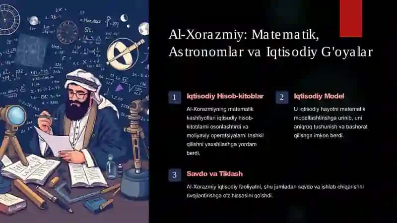 O'rta Osiyo Mutaffakirlari: Iqtisodiy G'oyalar 4