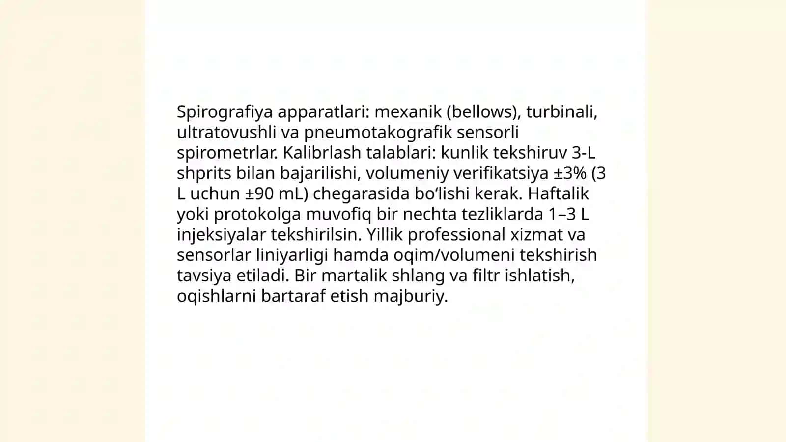 Spirografiya (ichki kasalliklar propedeftikasiga asoslangan) 4