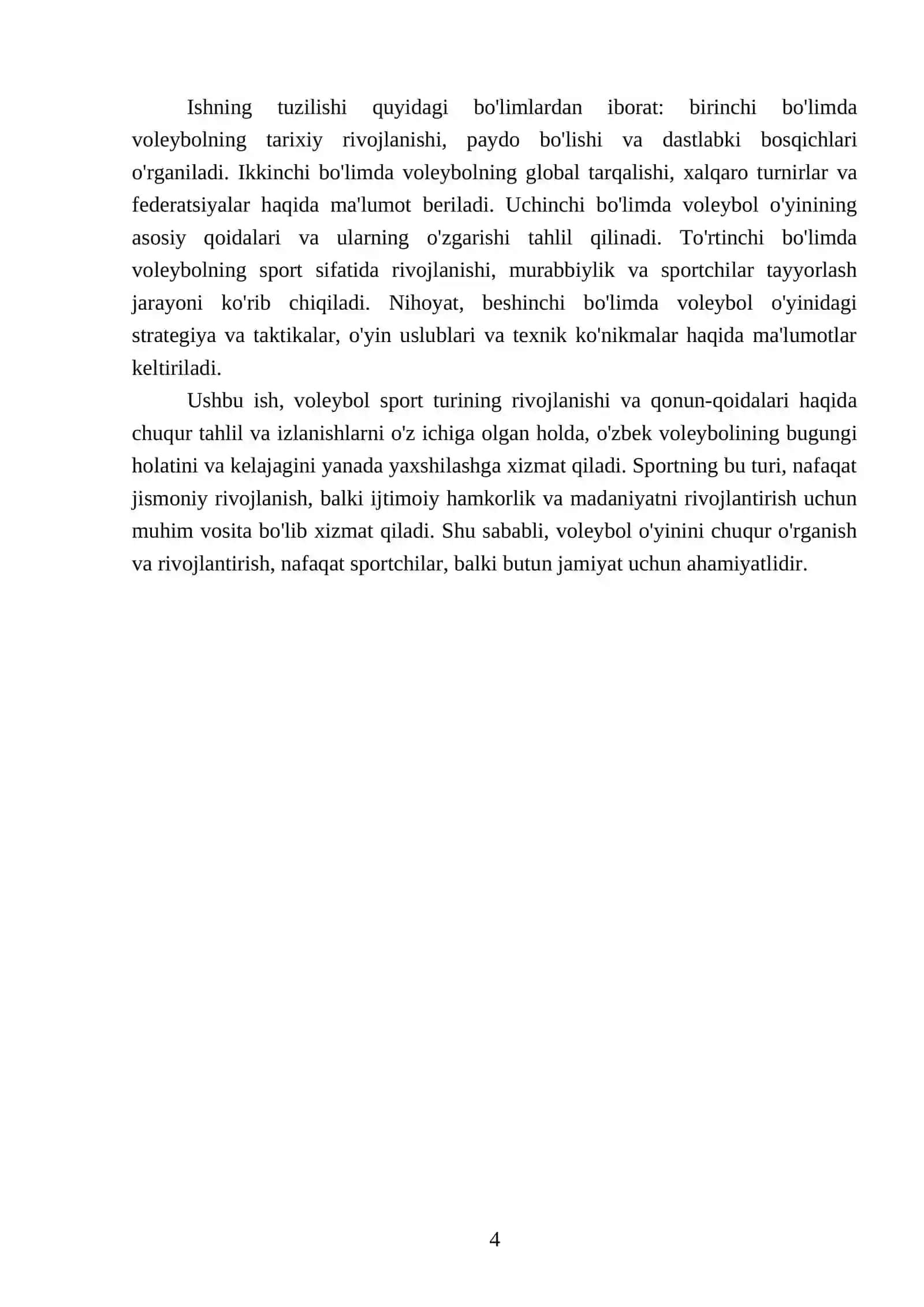 Voleybol sport turining rivojlanishi tarixi va qonun qoidalari 4