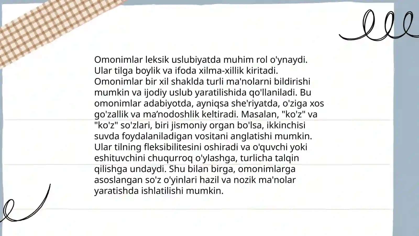 Leksik uslubiyat 4