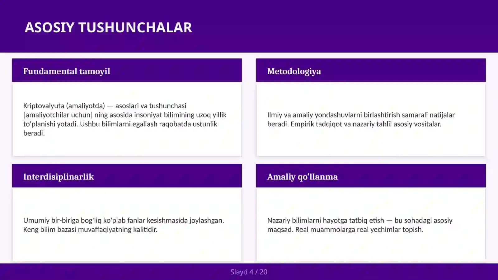 KRIPTOVALYUTA (AMALIYOTDA) — ASOSLARI VA TUSHUNCHASI [AMALIYOTCHILAR UCHUN] 4